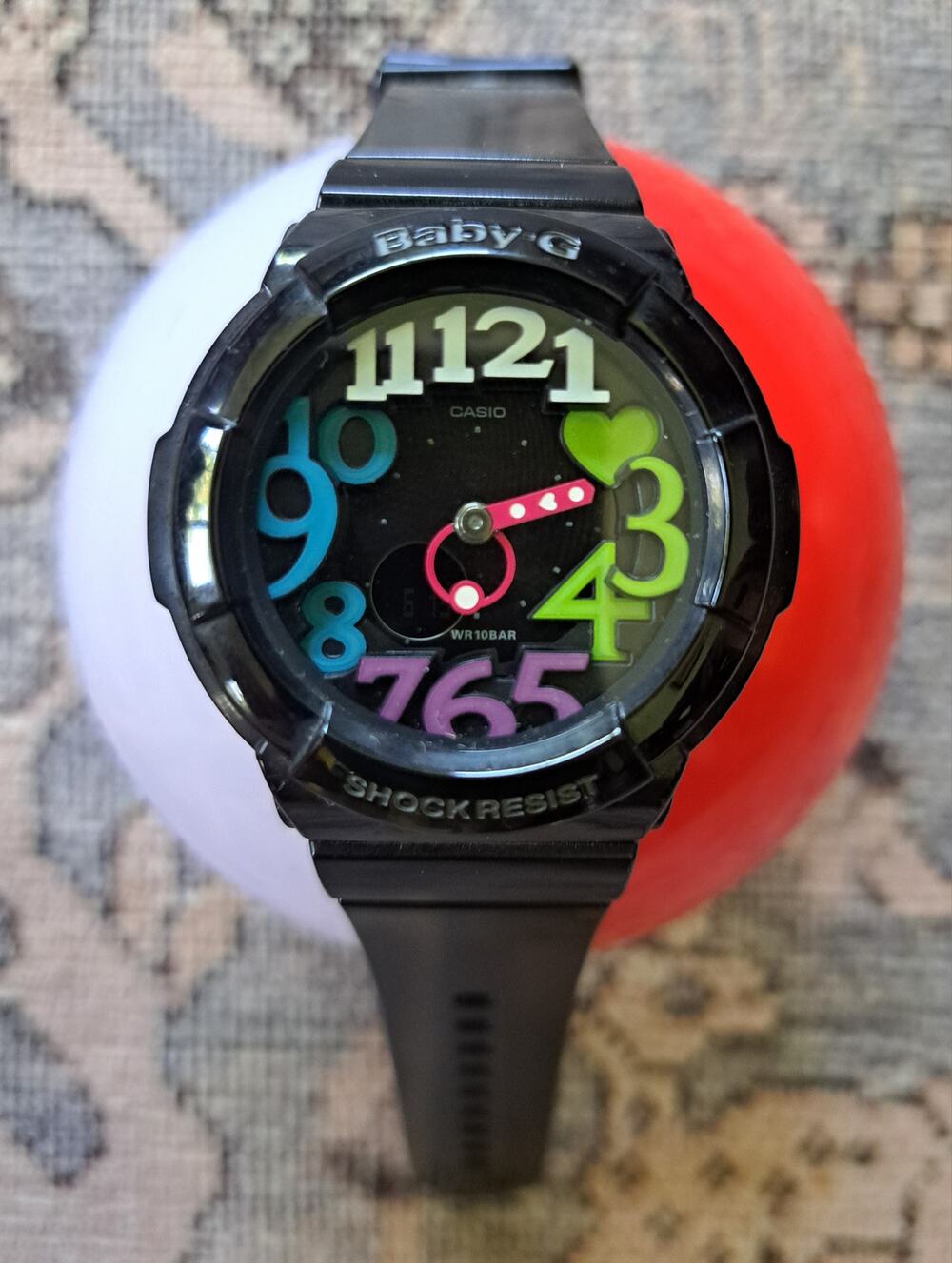 CASIO Baby-G BGA-131 Black G-SHOCK Quartz Watch From Japan